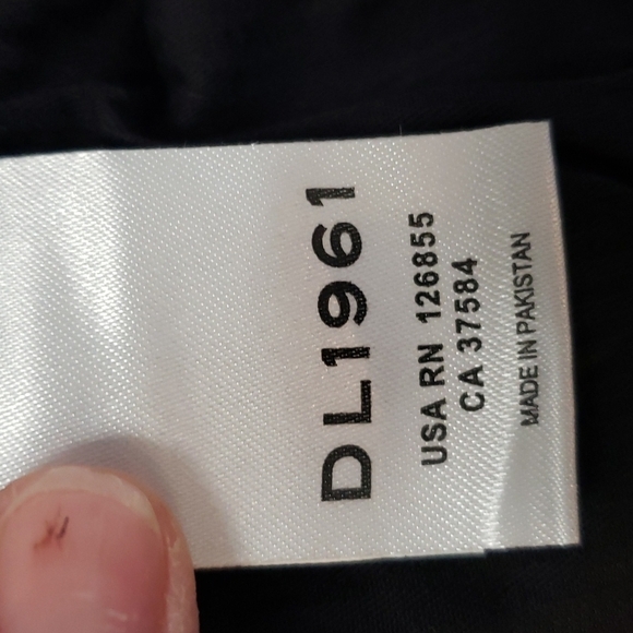 DL1961 Zane Super Skinny jeans in Nitro - Picture 7 of 8